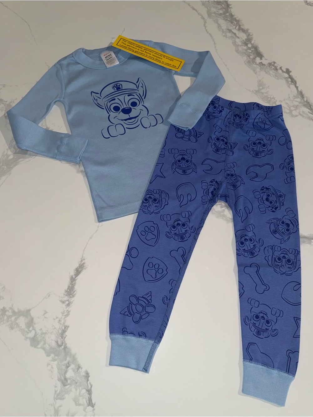 Hanna Andersson Boys’ Blue Paw Patrol Pajamas 3T